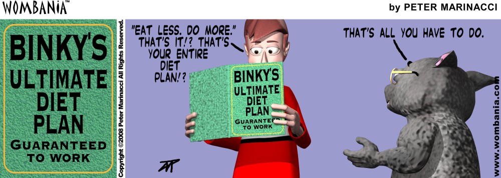 Binky's Diet Plan