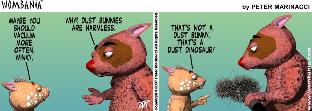 Dust Bunny Dinosaur