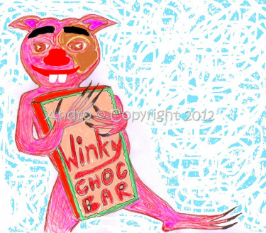 Winky's Chocolate Bar by Androgoth