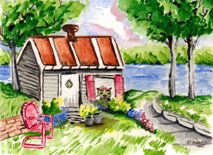 Twink’s Beach House by Debbie Adams