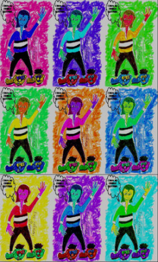 Andro Warhol of Chris