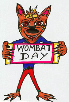 Wombat Day Fraz 2015 by Andro