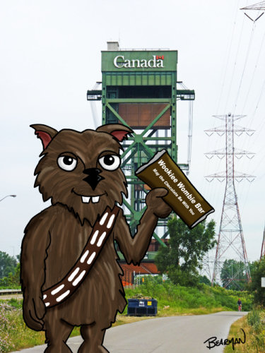Wombie Wookiee by Bearman