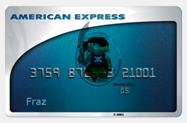 Fraz Credit Card by Debbie Adams