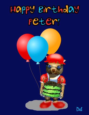 Happy Birthday 2013 by Debbie Adams