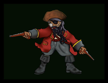 Pirate Fraz by Debbie Adams