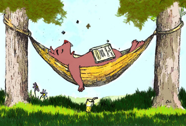 Winky's Hammock by Debbie Adams