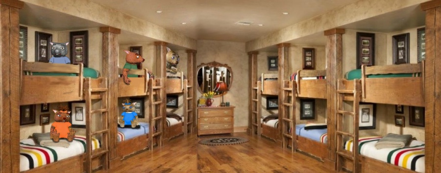 Adopted Wombies' Bedroom by Debbie Adams
