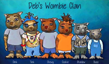 Deb's Wombie Clan by Debbie Adams