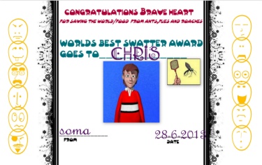The Swatter Award by Soma