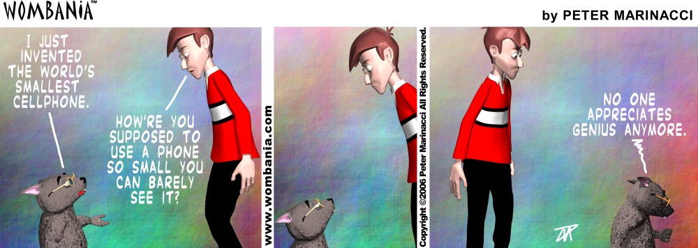 World's Smallest Cellphone