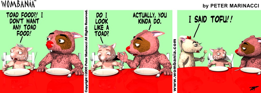 Tofu Toad Food