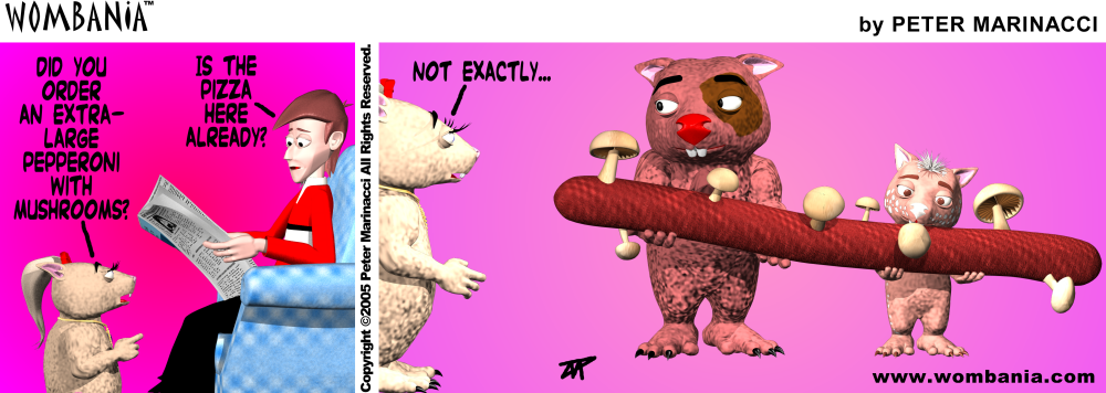 Extra Large Pepperoni With Mushrooms