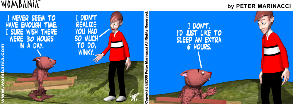 Not Enough Hours in the Day