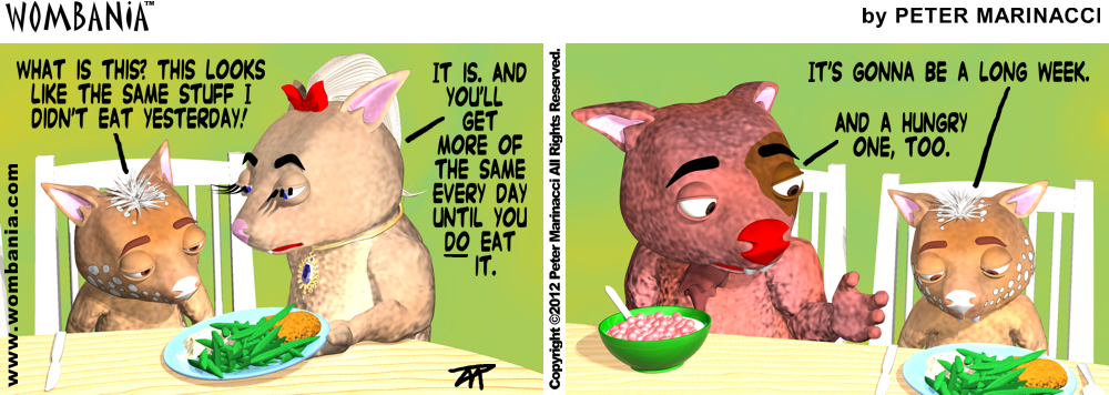 If at first you don't eat it. . .