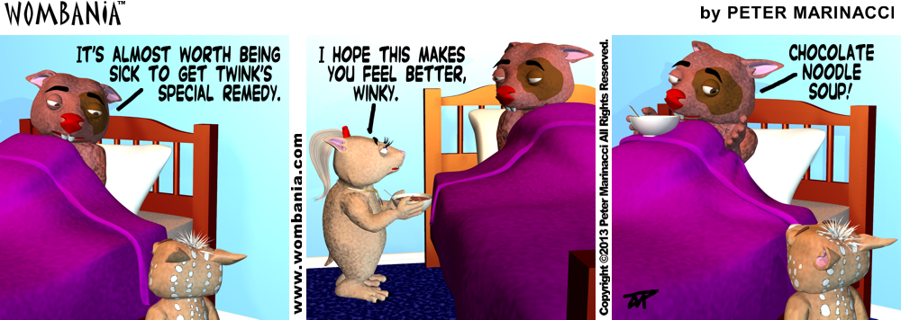 Chocolate Noodle Soup