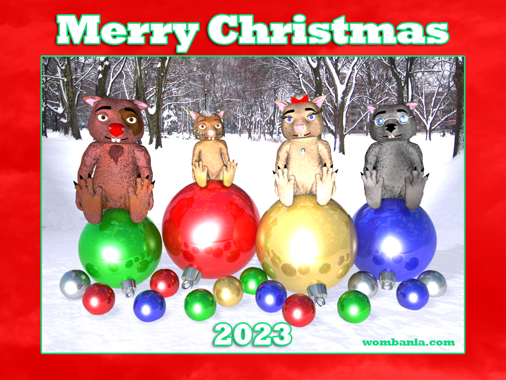 Merry Wombie Christmas 2023