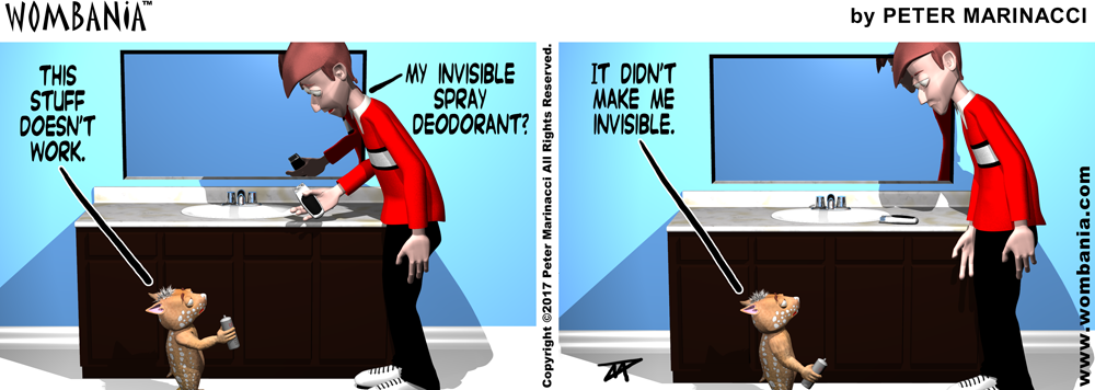 Now You See Him . . .