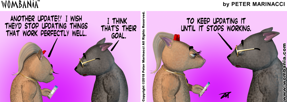 Updating . . .